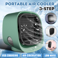 Ventilateur De Refroidissement Mini Climatiseur Portable Refroidisseur De Bureau Humidificateur De Table USB