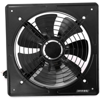 Ventilateur de soufflage dair déchappement axial en métal dextracteur de ventilation industriel de 220V 6