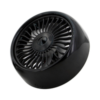 Ventilateur de voiture double refroidi par air automatique miniature miniature 5V ajustable à faible bruit