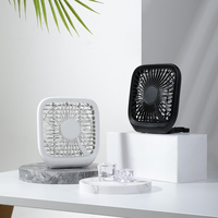 Ventilateur de voiture Mini de 10e génération Baseus Ventilateur de bureau USB silencieux à 3 vitesses pour siège arrièr