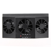 Ventilateur frais triple de ventilateur de système de ventilation de ventilation dair de fenêtre de voiture ABS act