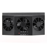 Ventilateur frais triple de ventilateur de système de ventilation de ventilation dair de fenêtre de voiture ABS act