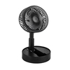 Ventilateur portable Rechargeable USB 180 ° Flip ventilateur de bureau Portable ventilateur de bureau pliant ventilateur