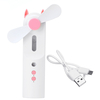 Ventilateur portatif de brumisation de jet deau de refroidissement rechargeable de mini ventilateur portatif