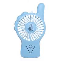Ventilateur portatif de table de bureau de ventilateur portatif dUSB de 5V 2.5W mini avec la lumière LED