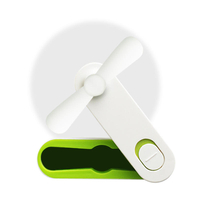 Ventilateur USB portatif ultra silencieux portatif de silicone de voyage de voyage