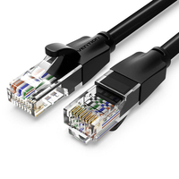 Vention CAT6 de Câble réseau Gigabit Câble Ethernet Câble Cat6 Câble LAN UTP RJ45 Câble de raccordement réseau 10m 15m P