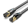 Vention Cat.8 SFTP Patch Cable 40Gbps 2000MHz Câble réseau en cuivre sans oxygène pour Enigneering 24AWG Aluminium Feuil