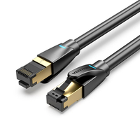 Vention Cat.8 SFTP Patch Cable 40Gbps 2000MHz Câble réseau en cuivre sans oxygène pour Enigneering 24AWG Aluminium Feuil
