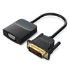 Vention EBBBB 1080P Câble adaptateur vidéo convertisseur DVI vers VGA avec port dalimentation micro USB