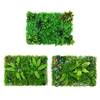 Verdure artificielle haies panneaux muraux en plastique Faux arbustes clôture tapis verdure mur toile de fond décor jard