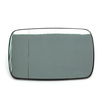 Verre de miroir chauffé bleu droit de voiture daile de remplacement pour BMW 3 séries E46 1998-2005