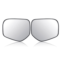 Verre de rétroviseur chauffant anti-buée droit / gauche de voiture pour Mitsubishi Triton 2006-2015