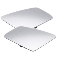 Verre de rétroviseur chauffant anti-buée gauche / droite de voiture pour Mercedes Classe E W204 W212
