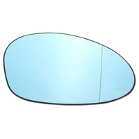 Verre de rétroviseur latéral droit chauffé bleu teinté pour BMW Série 3 E46 2001-2006 E80 E88 E90 E91 E92