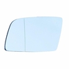 Verre de rétroviseur électrique chauffant bleu côté gauche pour BMW 5 E60 E61 2003-2010