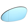 Verre teinté bleu électrique miroir de gauche pour BMW M3 E46 coupé 2001-06