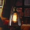 Verre vintage industriel loft rétro E27 luminaire de plafond abat-jour suspendu