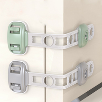 Verrou de sécurité pour enfants Protection bébé Anti pincement serrure de porte darmoire à main serrure de tiroir d