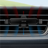 【Version améliorée】 Bakeey D3 Lien de gravité en métal Verrouillage automatique du support de téléphone de voiture d&39