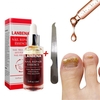 Version améliorée LANBENA Traitement liquide de réparation des ongles avec lime à ongles Anti Remove Nail Onychomycosis