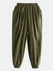Version coréenne ample pour hommes du nouveau pantalon de sport à neuf points de sarouel à la mode