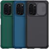 [Version de mise à niveau] Nillkin pour POCO F3 Global Version Etui Pare-chocs avec cache-objectif Etui de protection en