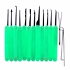 Vert 12pcs déverrouillage de verrouillage de sélection de clé extracteur de clé outil de sélection de verrouillage d&39