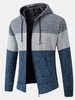 Veste à capuche à manches longues et chaude pour hommes