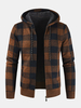 Veste à capuche chaude pour homme