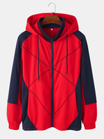Veste à capuche sport décontractée pour hommes