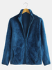 Veste chaude épaisse coupe-vent en molleton dextérieur pour hommes