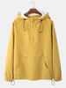 Veste coupe-vent portative à capuche pour homme