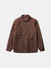 Veste décontractée à manches longues en coton vintage pour homme