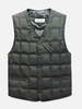 Veste décontractée décontractée pour hommes,  hiver,  couleur unie,  col V