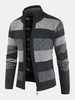 Veste de chandail à manches longues chaude pour hommes