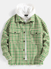 Veste de conception chaude à revers à double poche pour homme