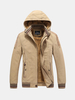 Veste doutillage à capuchon extérieure militaire pour hommes