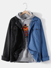 Veste en jean élégante en coton pour hommes