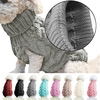 Veste gilet pour animaux de compagnie Pull en tricot pour animaux de compagnie chien chat chiot manteau vêtements chauds