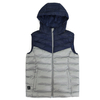 Veste électrique de gilet de chauffage de ruban USB Contrôle de la température à trois vitesses avec chapeau détachable