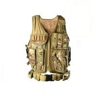 Veste tactique dextérieur CS Camouflage Gilet multifonctionnel gilet