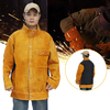 Veste Vachette Vachette Soudage Tablier en cuir Manteau de protection Soudure Vêtements de sécurité
