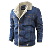 Veste de denim décontractée en denim hiver