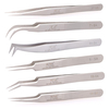 VETUS acier inoxydable antistatique cils réparation pincette superhard cils outil dextension pincette