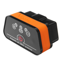 Vgate iCar 2 ELM327 V2.1 bluetooth OBD2 outil de Diagnostic de voiture Scanner de lecteur de Code moteur pour iPhone et