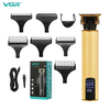 VGR V-266 LCD tondeuse à cheveux électrique T9 rasoir tondeuse en métal Rechargeable tondeuse à cheveux électrique avec