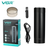VGR V-339 Rasoir électrique Mini rasoir électrique à tête unique pour hommes,  nettoyage et rasage portable avec lavage à