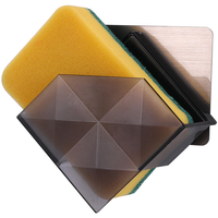 Évier de cuisine Éponge Rack Gratuit Poinçonnage Mur Suspension Étagère Égoutter À Récurer Pad Cas De Rangement En Plast