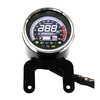 Vélo de moto universel Compteur de vitesse compteur kilométrique tachymètre KM / H MPH